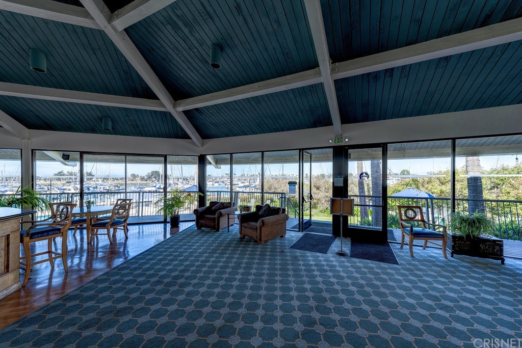 3101 Peninsula Road, Unit 108 Oxnard, CA 93035 - Photo 22 of 24 a lobby with furniture and outdoor space
