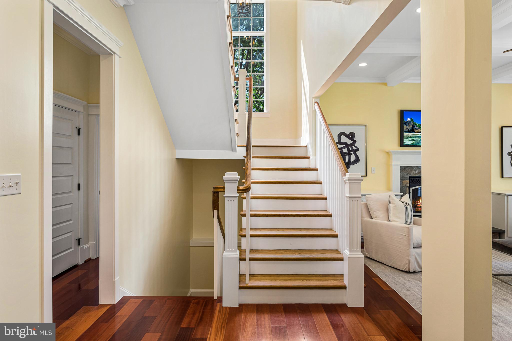 9635 Elrod Road Kensington, MD 20895 - Photo 32 of 68 Stairway to upper level and lower level