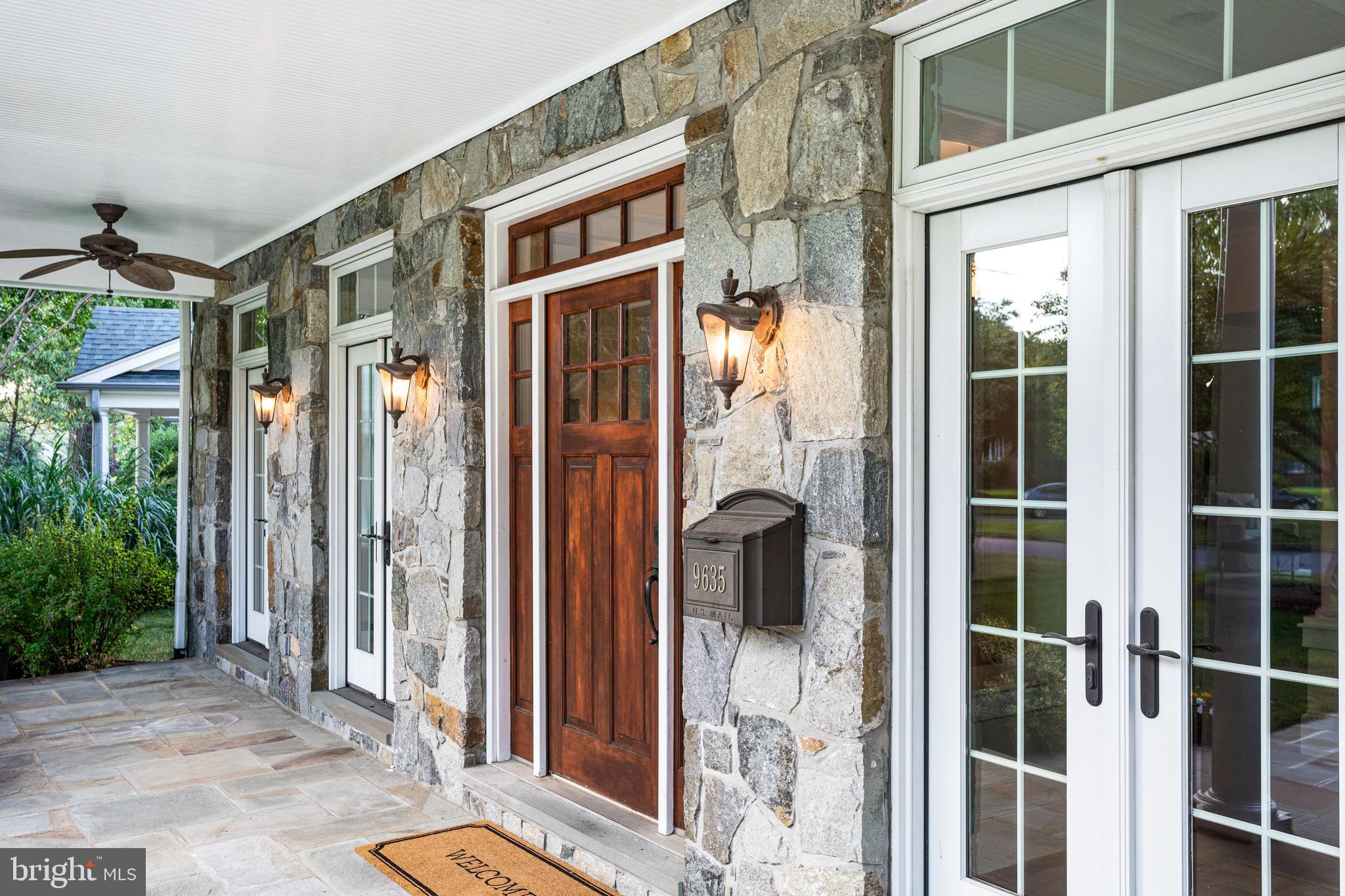 9635 Elrod Road Kensington, MD 20895 - Photo 6 of 68 Stone front exterior