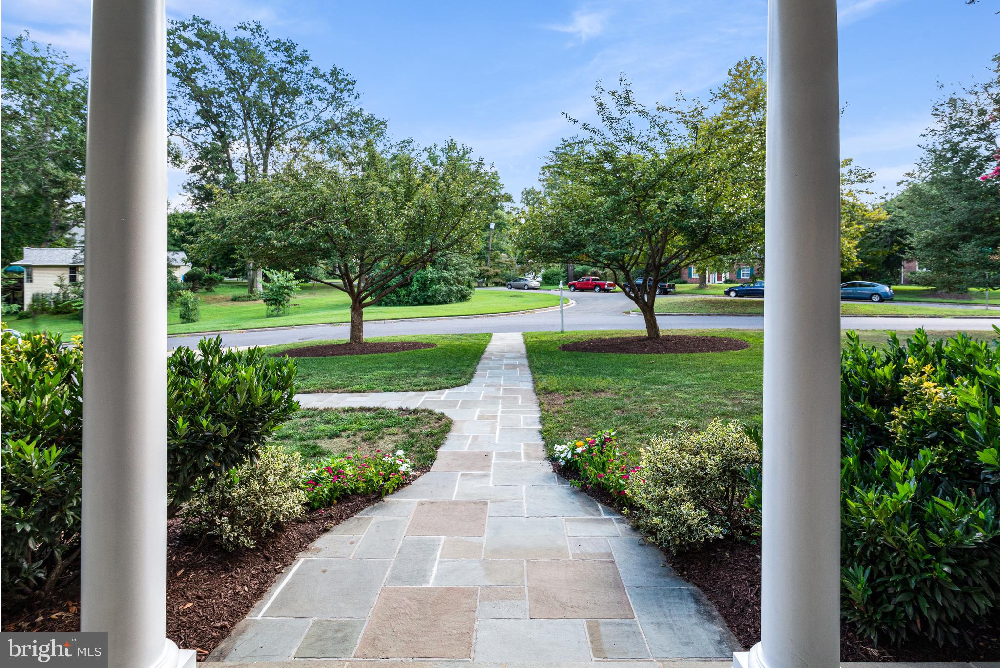 9635 Elrod Road Kensington, MD 20895 - Photo 7 of 68 Stone front walkway