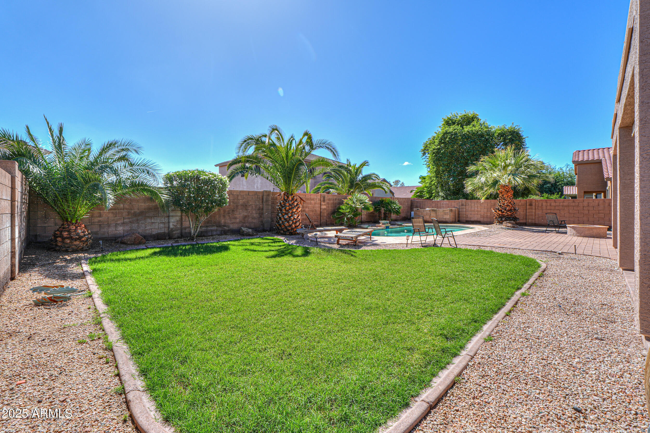 43223 West Venture Road Maricopa, AZ 85138 - Photo 21 of 70 a garden view with a seating space