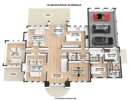 $5,295,000 | 18 Lincoln Road, Scarsdale, NY 10583