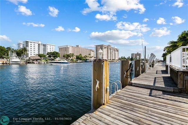 a view of a building with a street