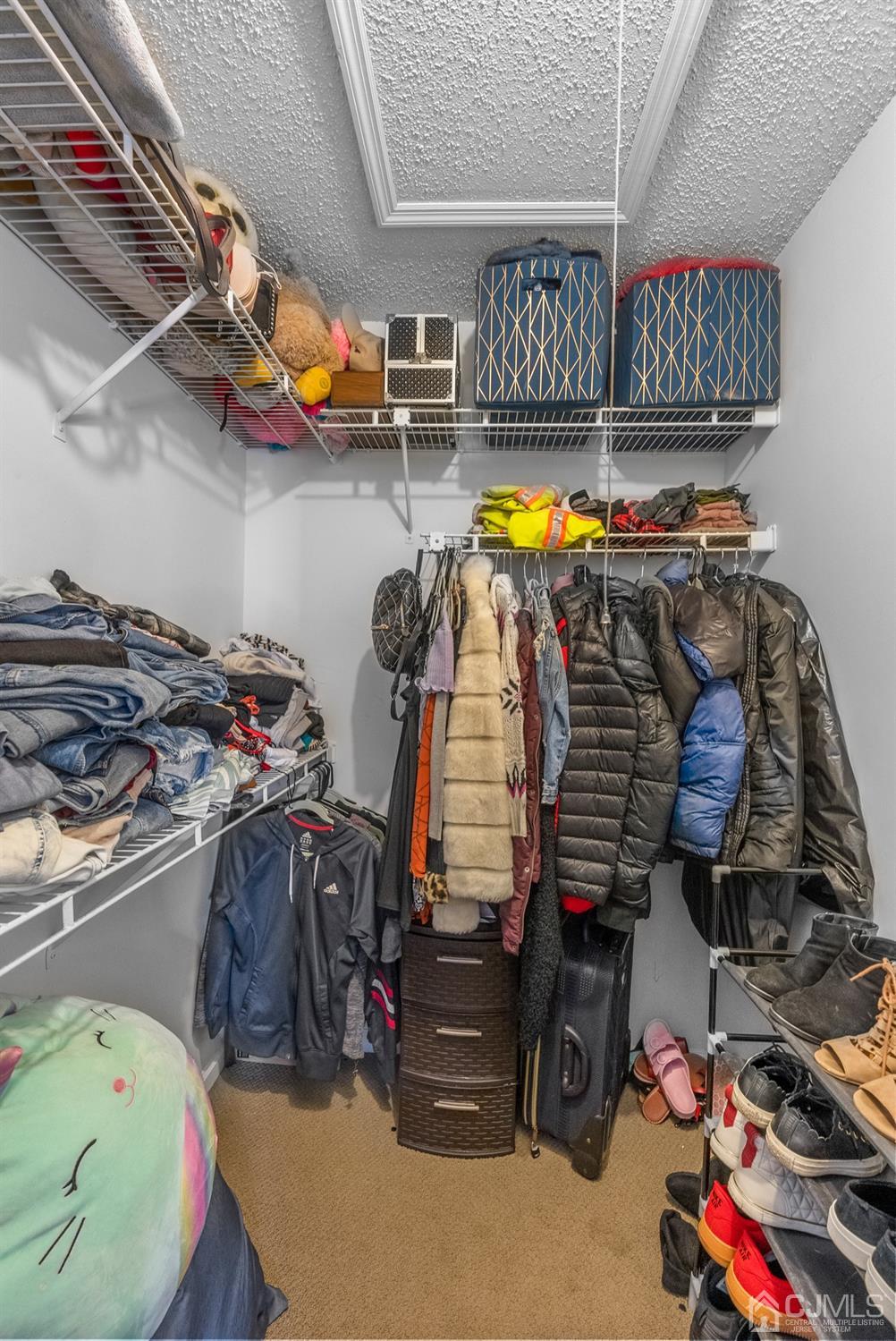 1237 Edpas Road New Brunswick, NJ 08901 - Photo 15 of 21 a view of walk in closet with clothes and shoes