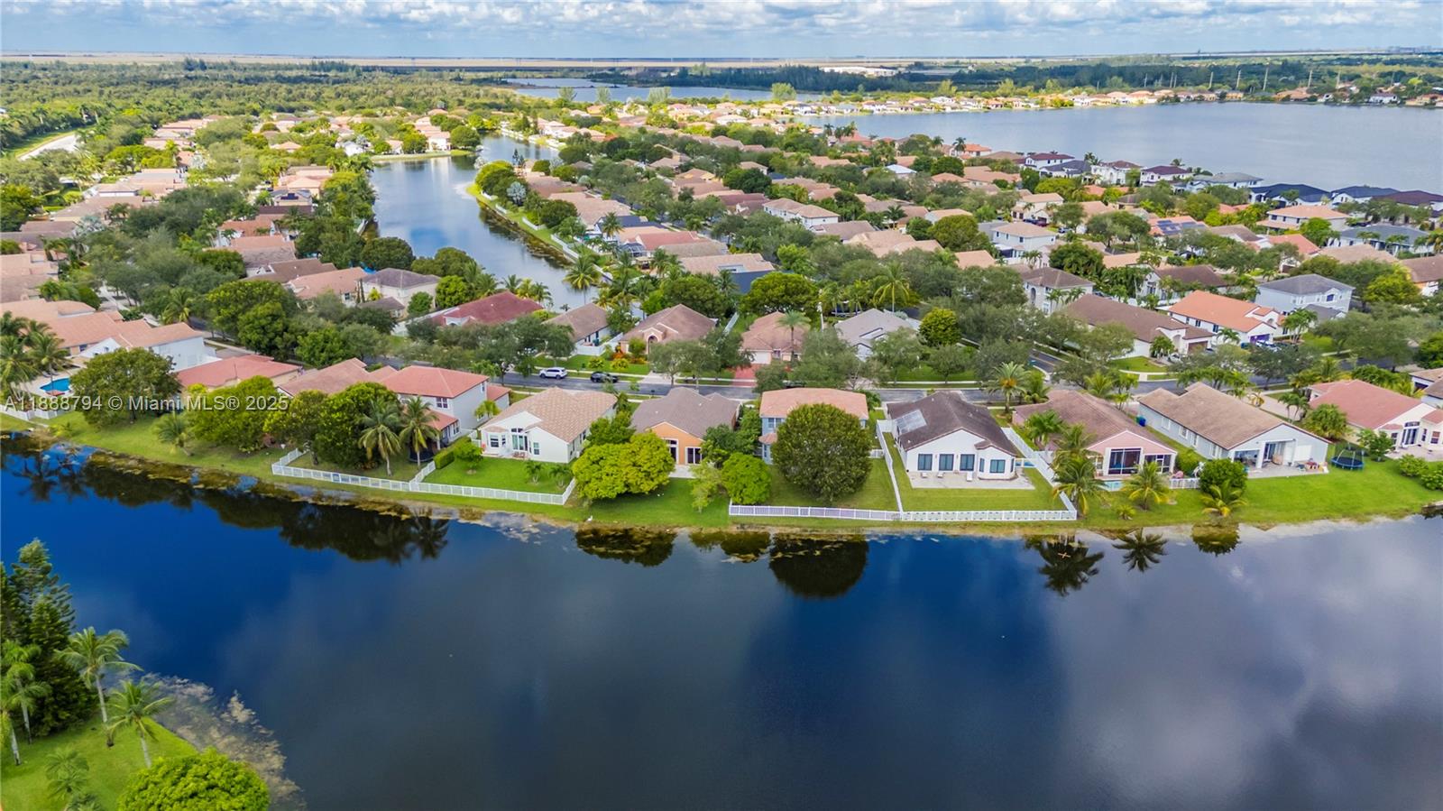 2791 Southwest 190th Avenue Miramar, FL 33029 - Photo 35 of 41 an aerial view of residential houses with outdoor space and swimming pool