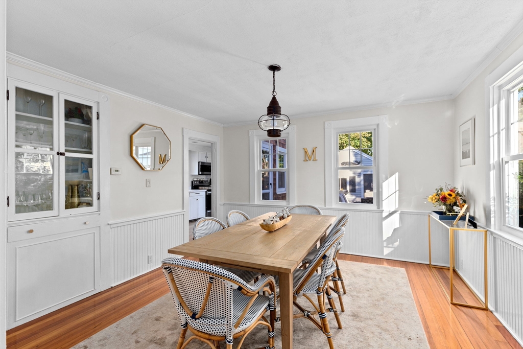 502 Main Street Hingham, MA 02043 - Photo 9 of 34 a view of a dining room with furniture and window