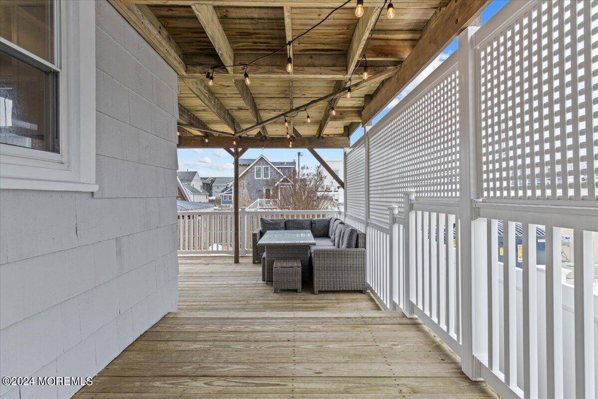51 3rd Avenue, Unit SUMMER WEEKLY RENTAL Lavallette, NJ 08735 - Photo 35 of 36 bottom deck 3