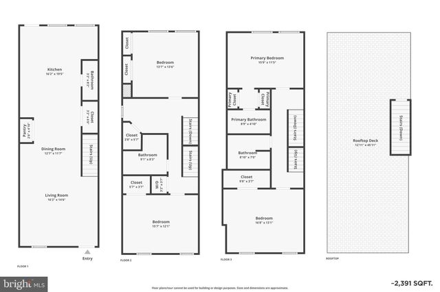 $1,070,000 | 1412 5th Street Northwest, Unit 301, Washington, DC 20001