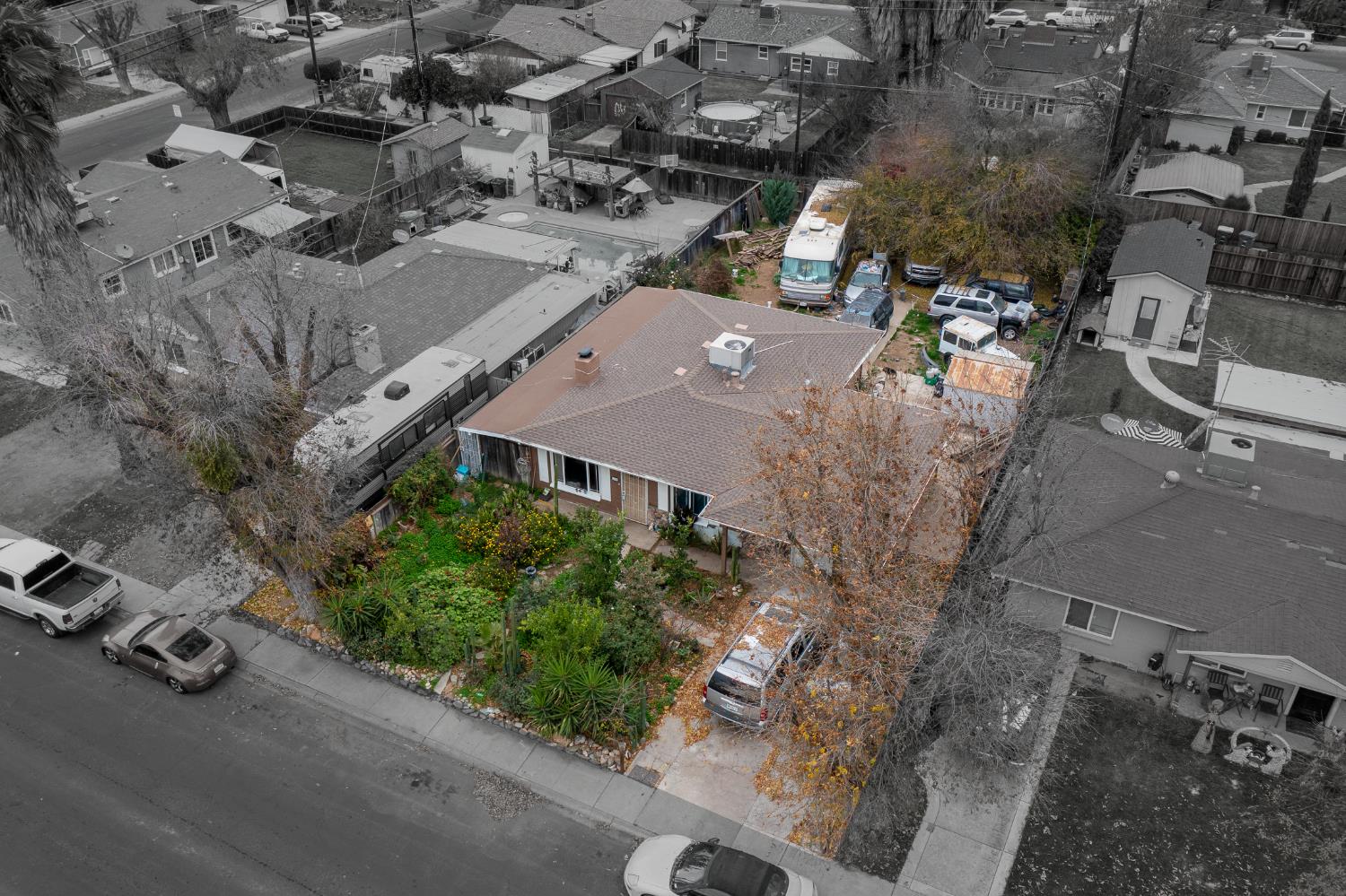 2309 Haddon Avenue Modesto, CA 95354 - Photo 6 of 15 an aerial view of multiple houses with yard