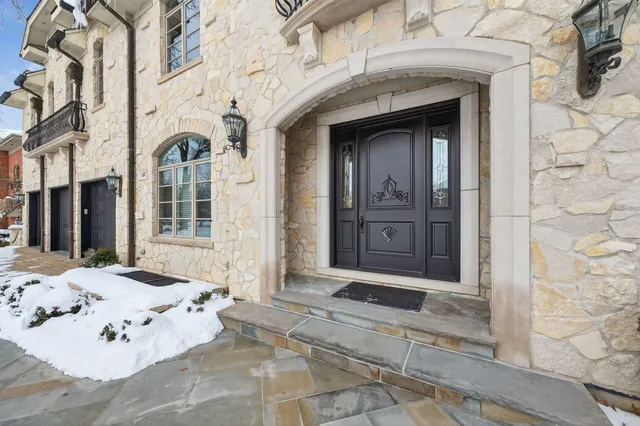 a view of a entryway door