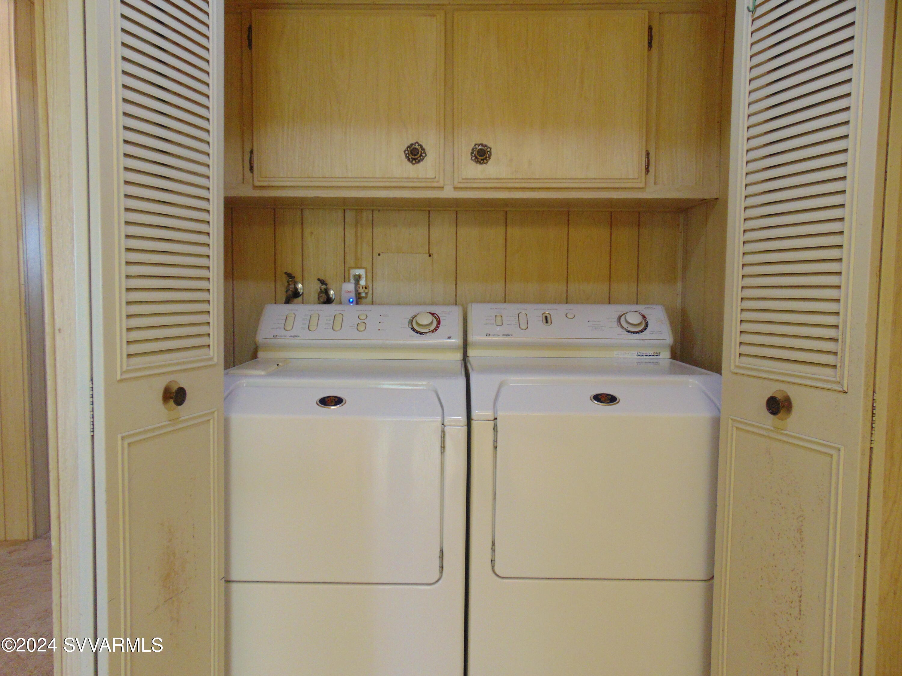 4665 Quail Hollow Road Rimrock, AZ 86335 - Photo 21 of 21 a view of bathroom with washer and dryer