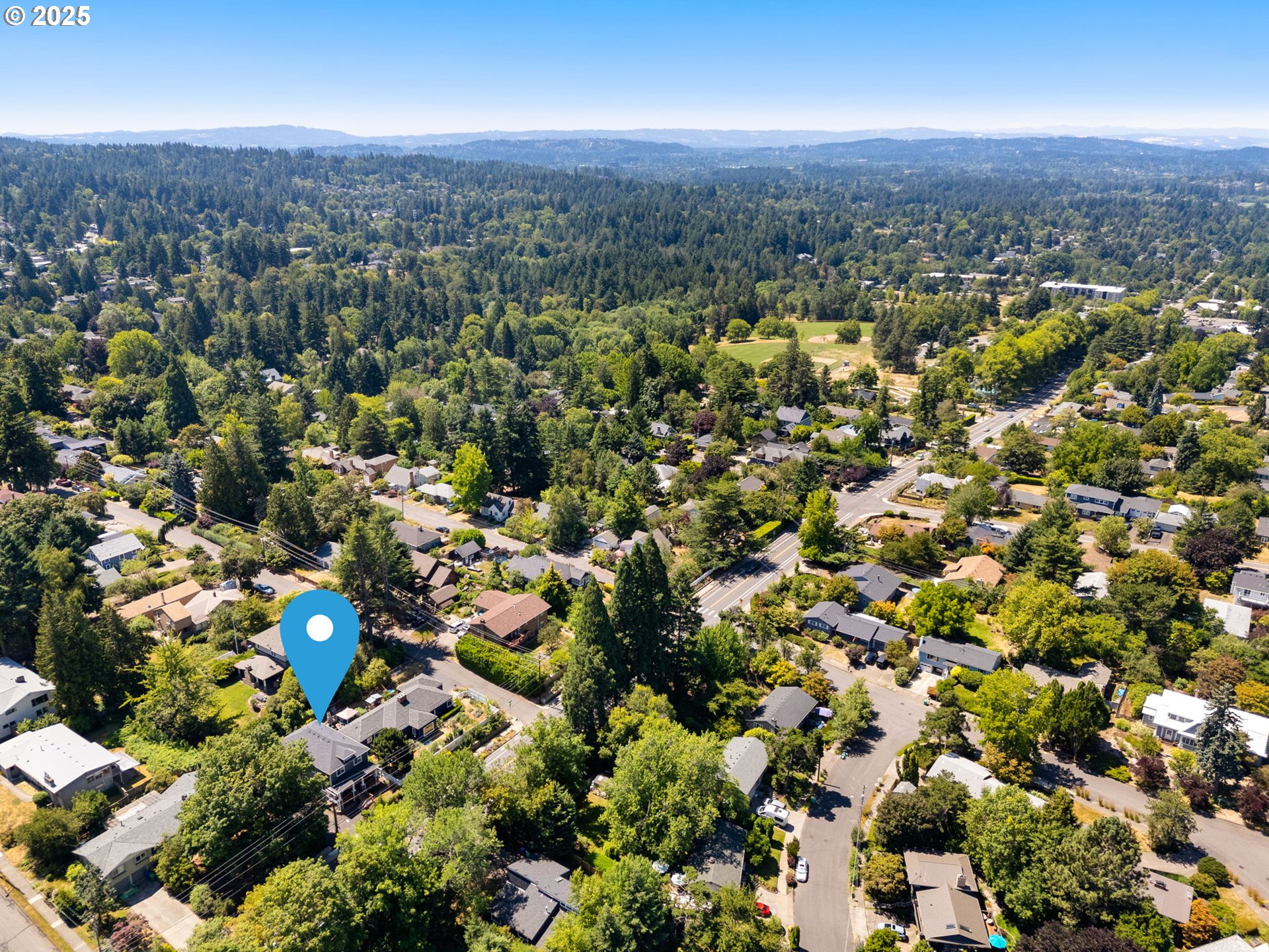 3242 Southwest Vermont Street Portland, OR 97219 - Photo 35 of 38 Drone View/UAV
