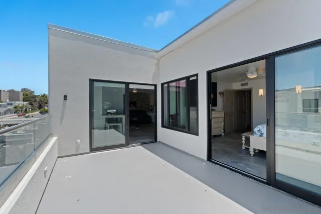 a view of building with outdoor space