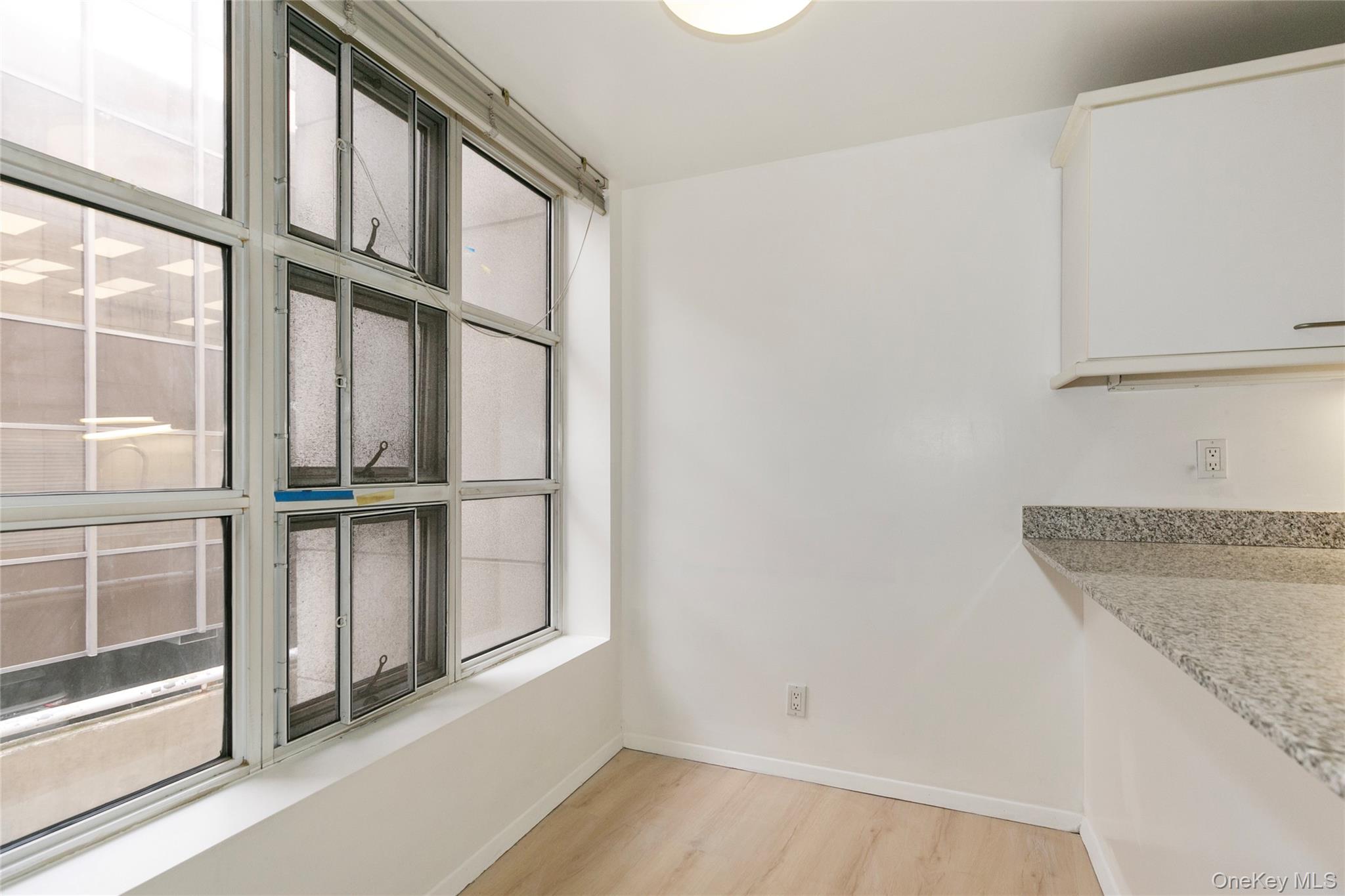 100 Cutter Mill Road, Unit 2C Great Neck, NY 11021 - Photo 18 of 29 a view of an empty room with wooden floor and a window