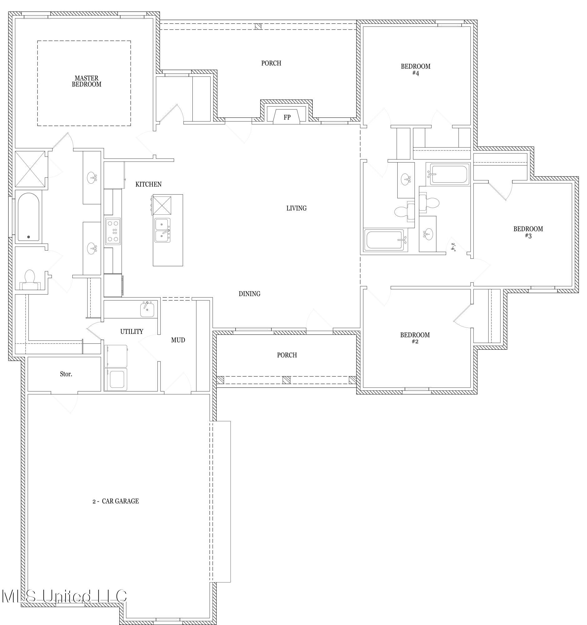 204 Wethersfield Drive Florence, MS 39073 - Photo 29 of 29 Floorplan - Lot 21_page-0001