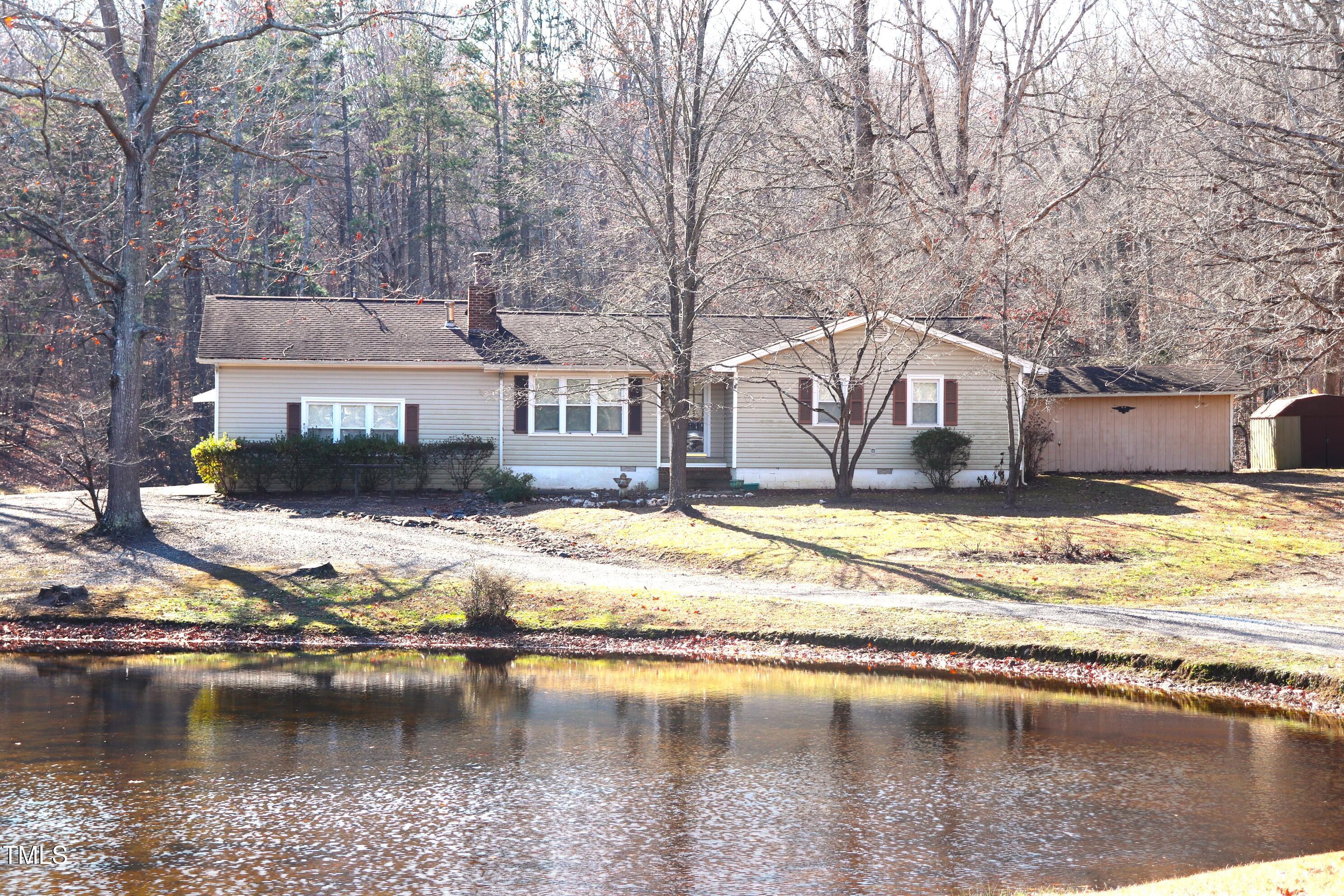 1109 Stoney Mountain Road Rougemont, NC 27572 - Photo 1 of 4 a swimming pool with outdoor seating and yard