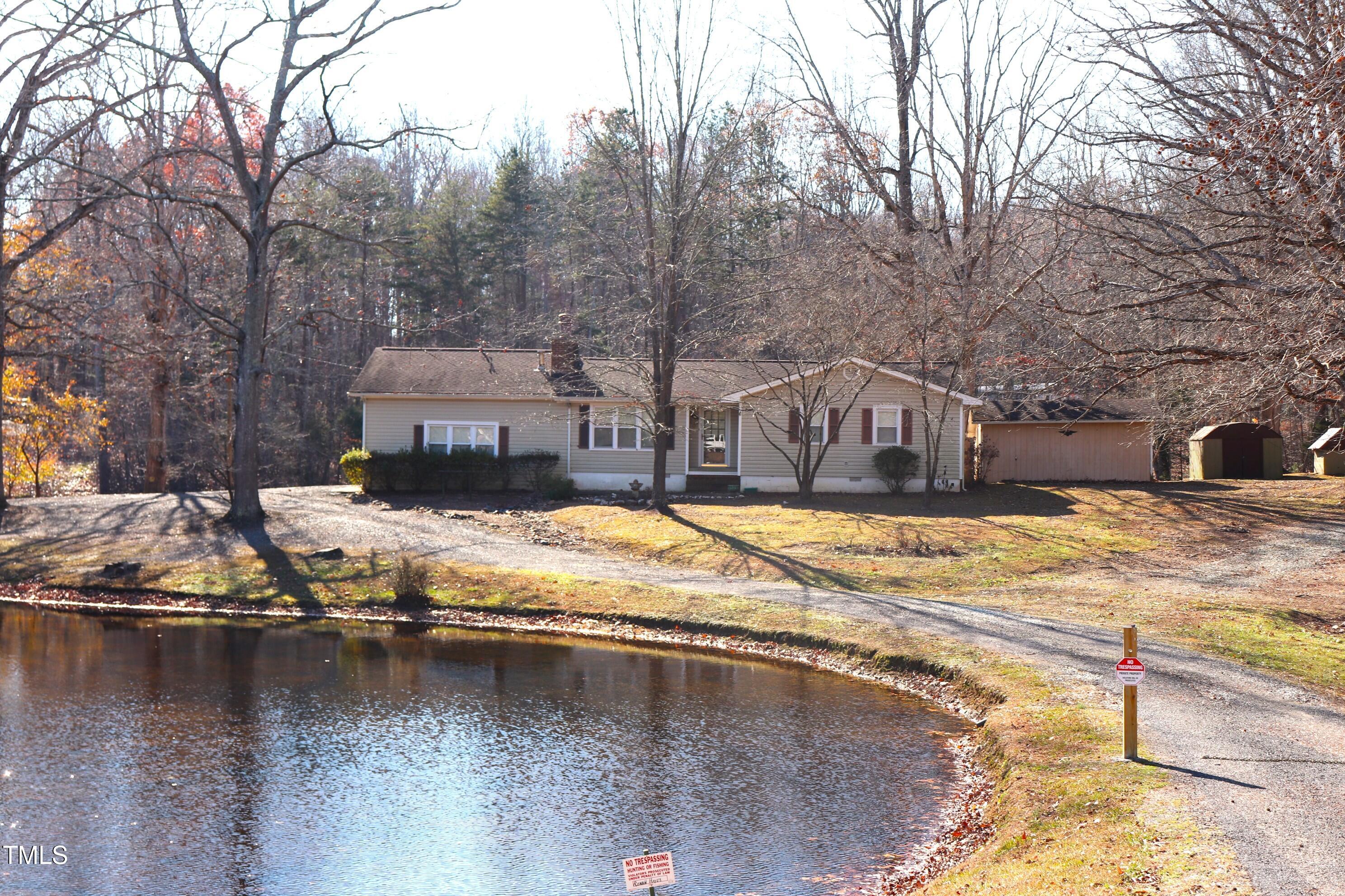 1109 Stoney Mountain Road Rougemont, NC 27572 - Photo 3 of 4 a swimming pool with outdoor seating and yard