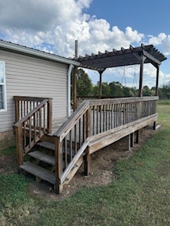 479 Cal Durham Road Bethpage, TN 37022 - Photo 5 of 19 a view of a deck with a yard