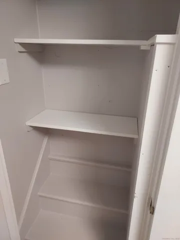 a view of walk in closet