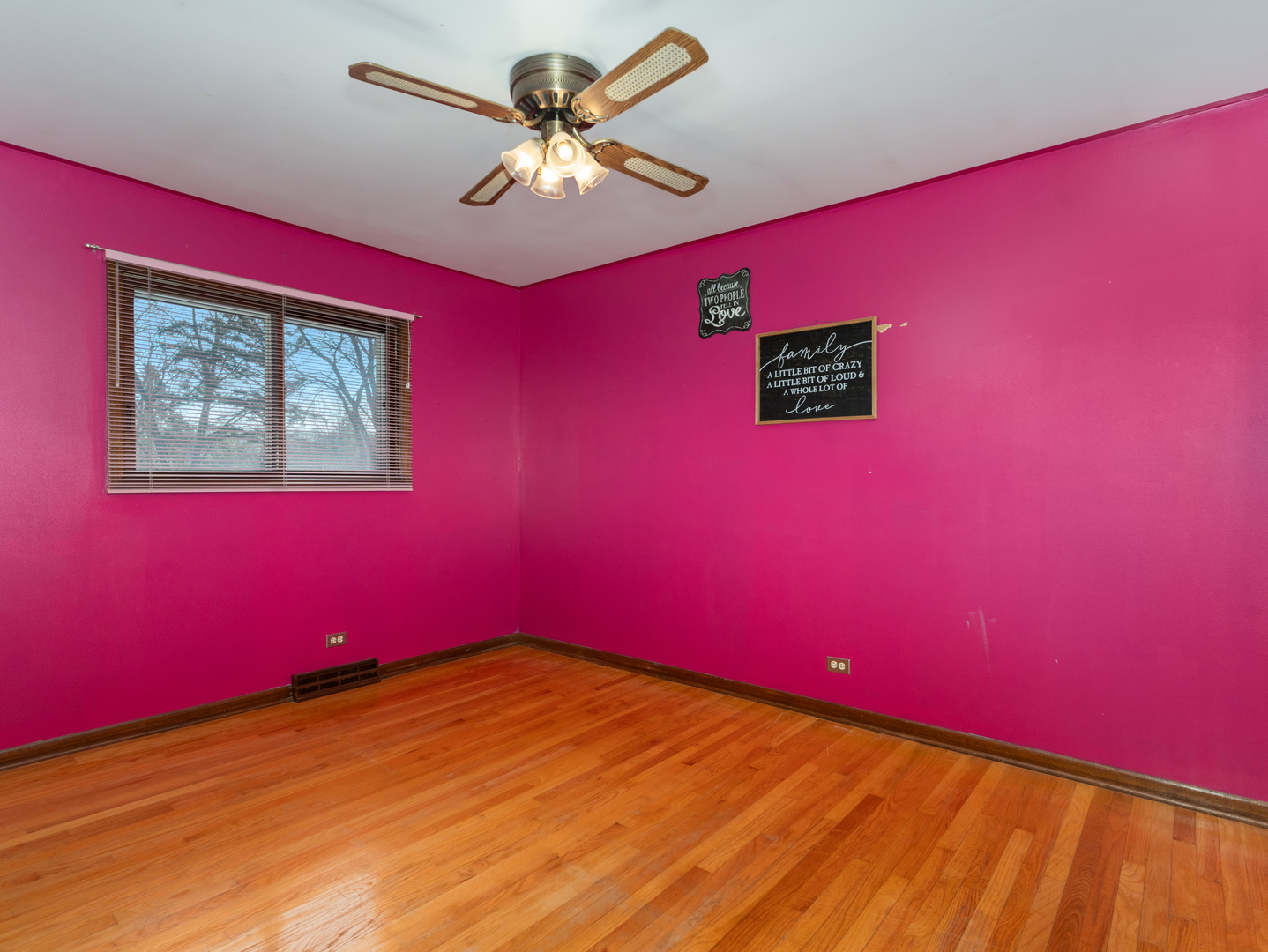 10S144 Ridge Road Naperville, IL 60565 - Photo 13 of 28 a view of empty room with wooden floor