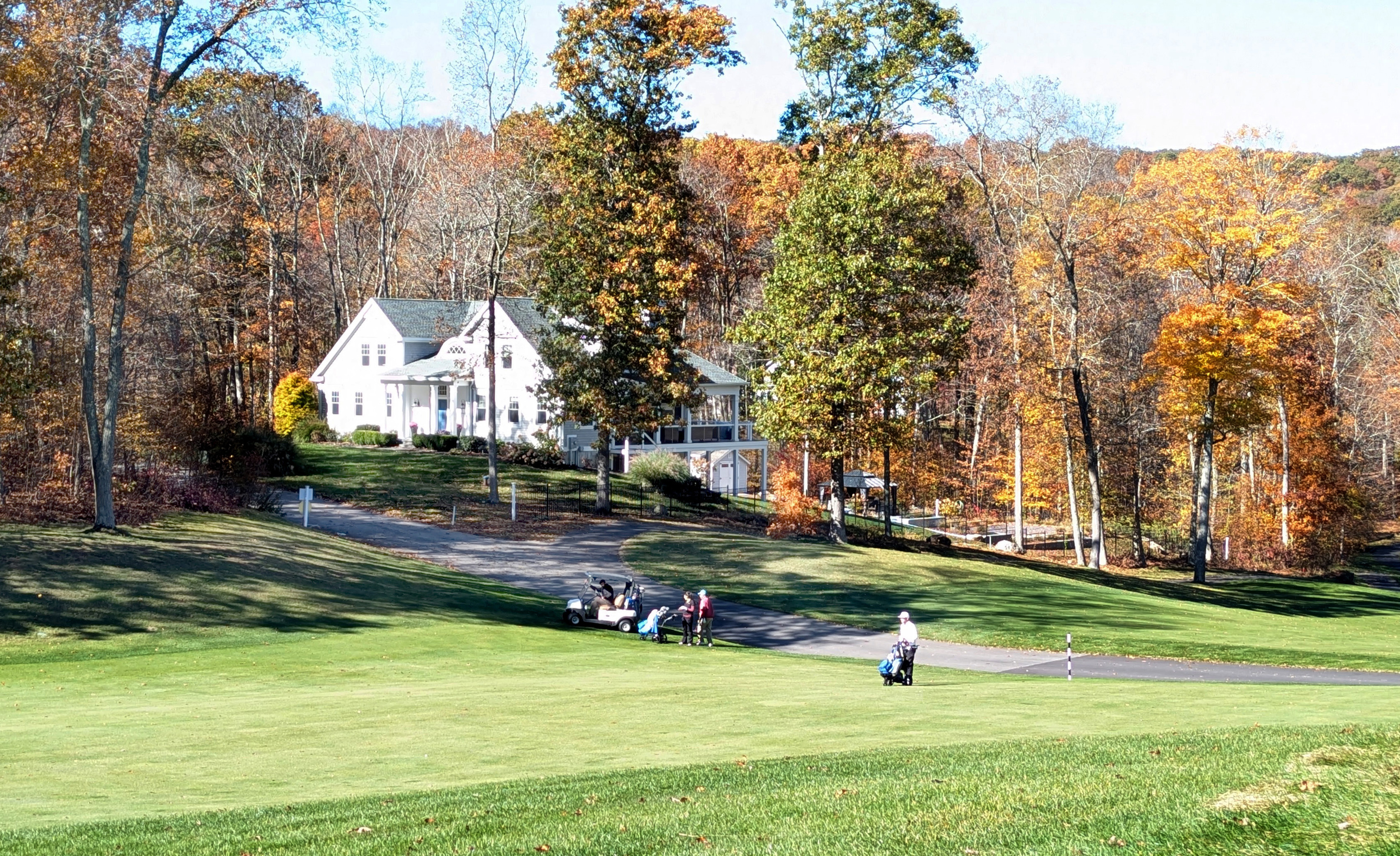 709 Fox Hopyard Road East Haddam, CT 06423 - Photo 10 of 32 a view of a park with large trees