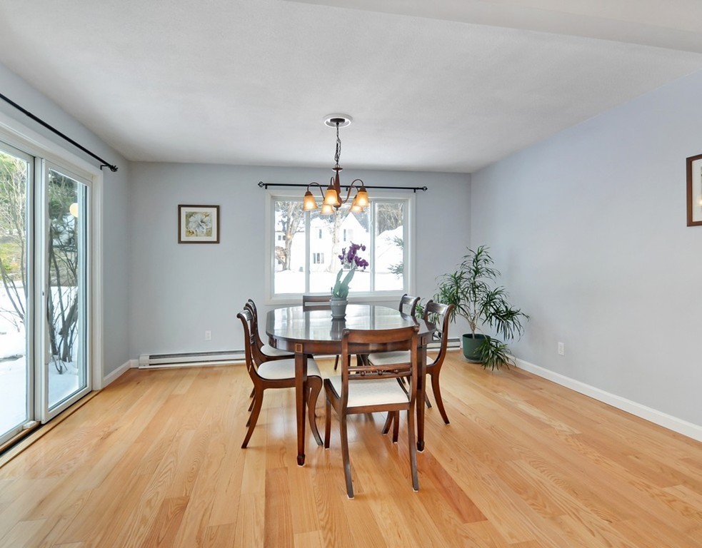 36 Todd Pond Road, Unit 36 Lincoln, MA 01773 - Photo 5 of 26 a dining room with furniture a chandelier and wooden floor