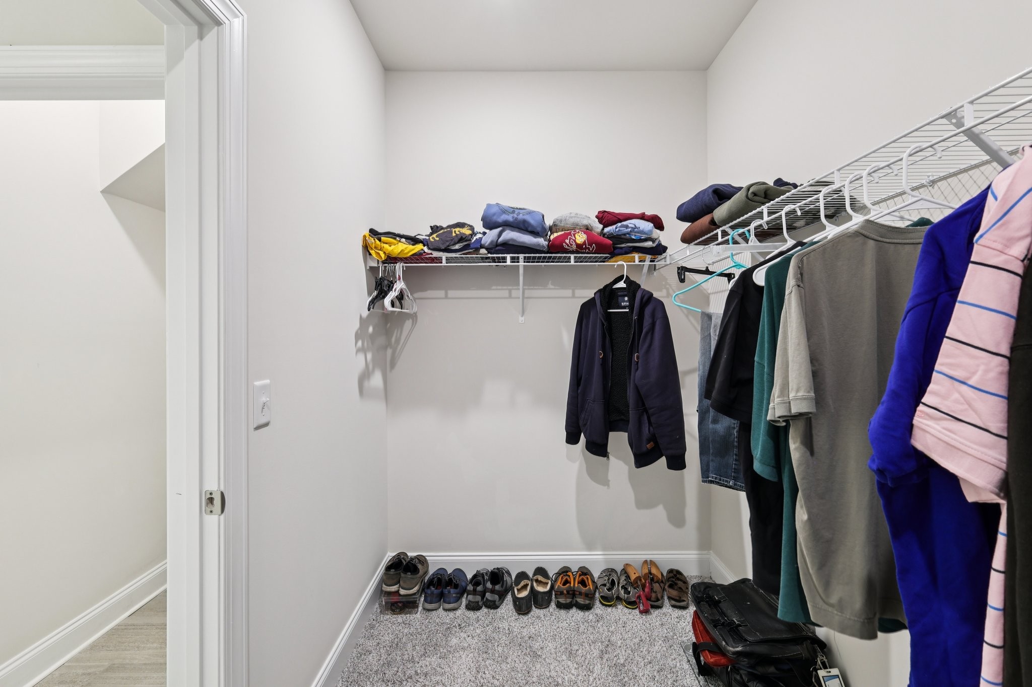 668 Taylor Bend Columbia, TN 38401 - Photo 23 of 35 a view of walk in closet with clothes and shoes