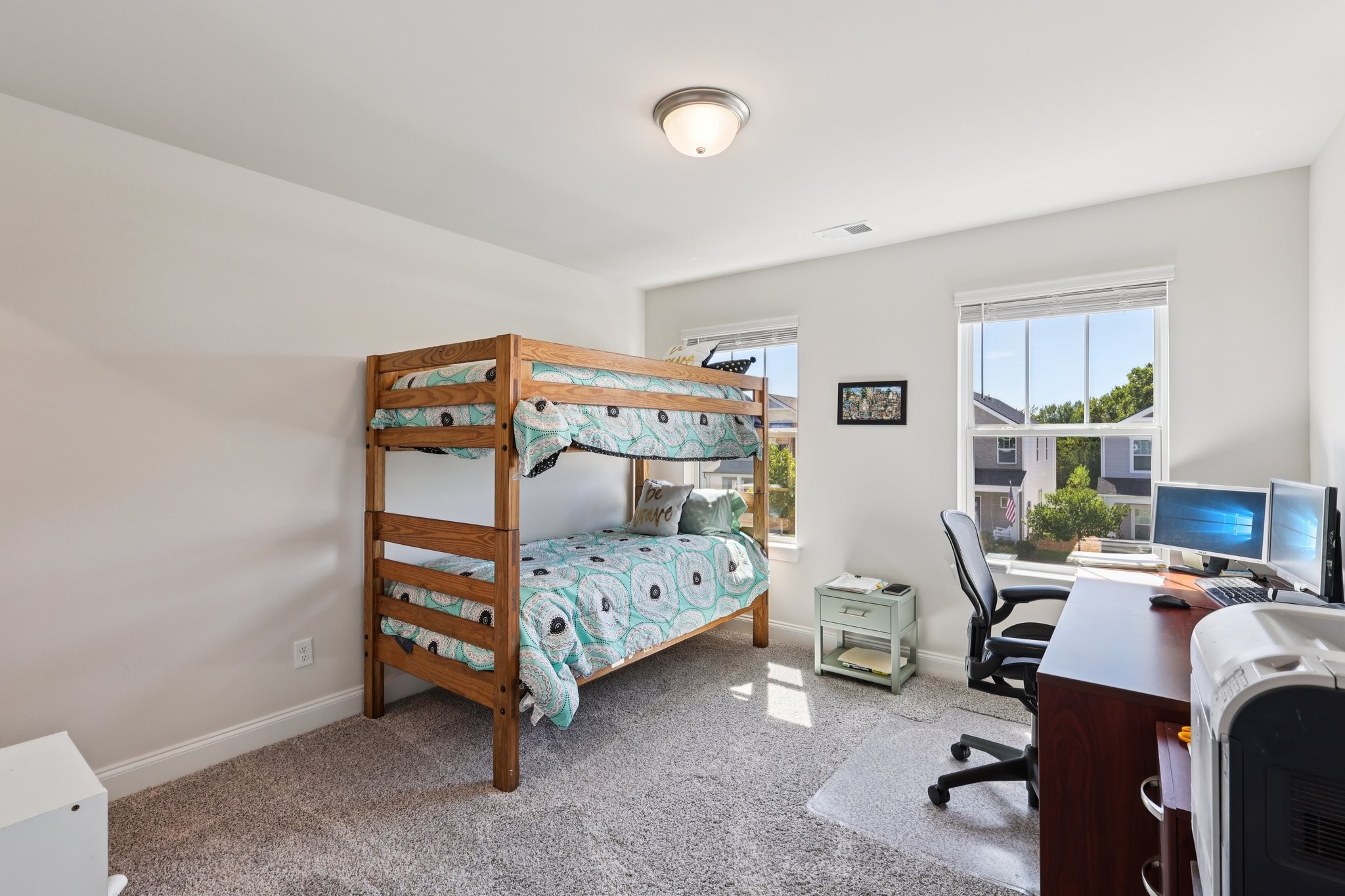 668 Taylor Bend Columbia, TN 38401 - Photo 29 of 35 a bedroom with a bed and a desk