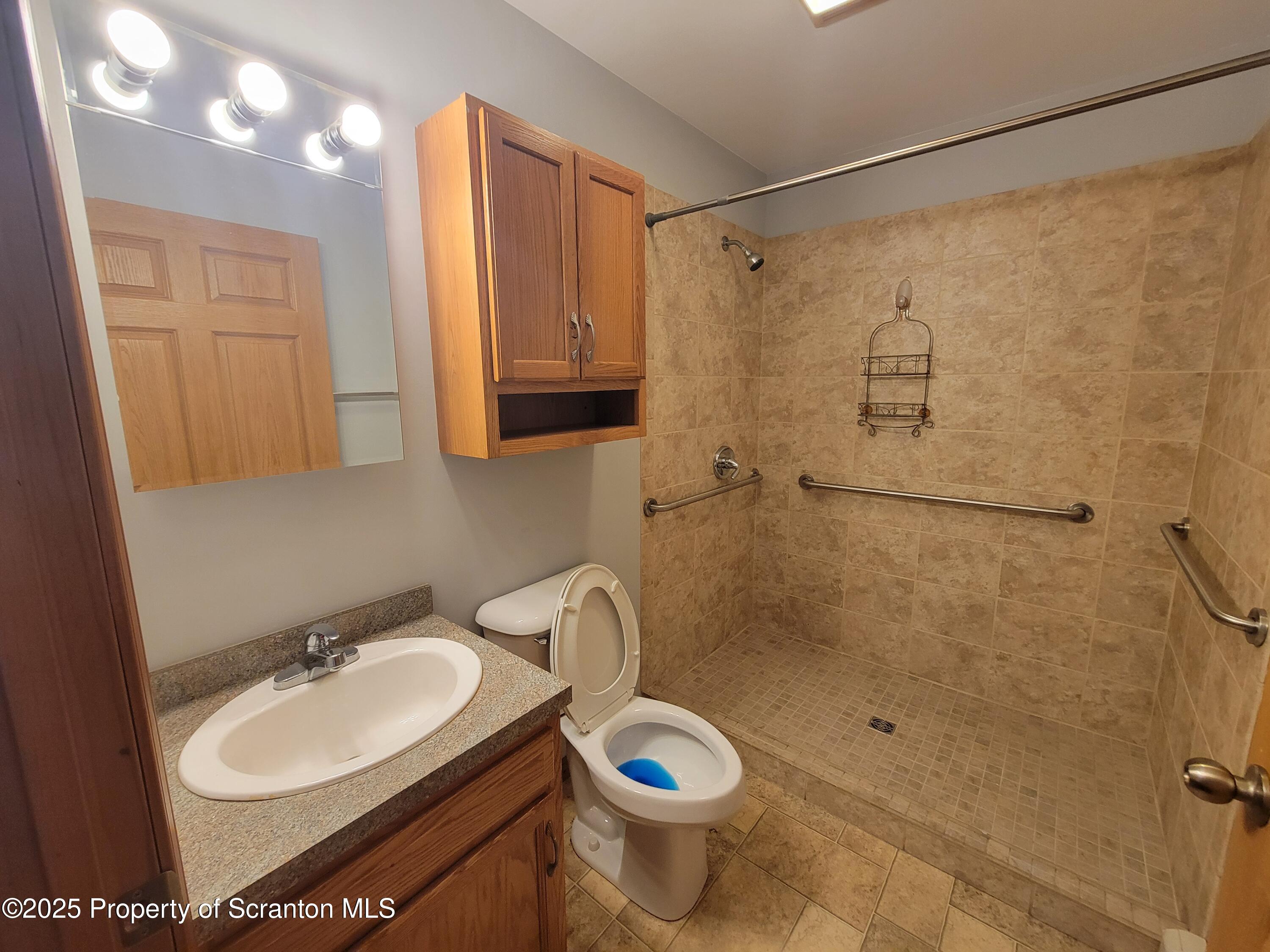 227 Tuthill Road Waymart, PA 18472 - Photo 20 of 37 a bathroom with a sink toilet and shower