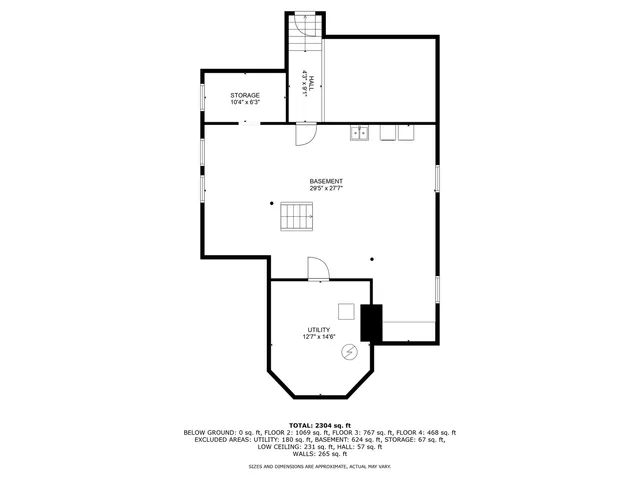 a picture of a wall with a white wall and a picture