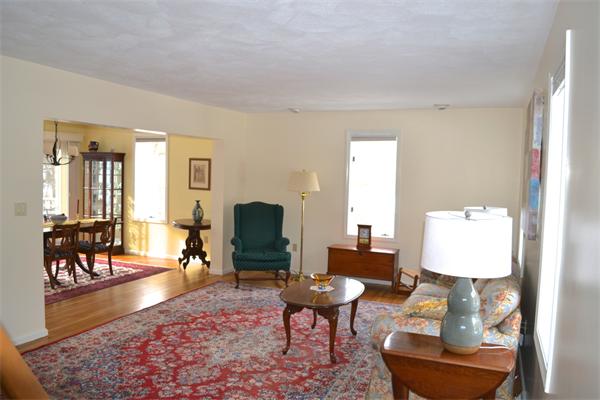 370 North Emerson Road Lexington, MA 02420 - Photo 12 of 30 a living room with furniture and a wooden floor