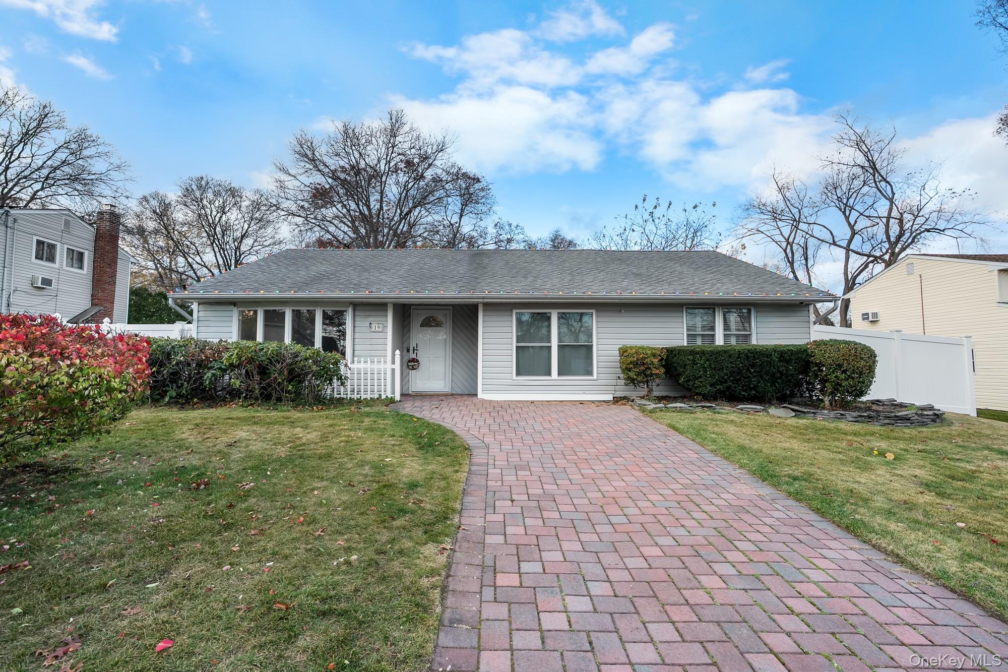 19 Corvette Road Selden, NY 11784 - Photo 2 of 28 Ranch-style home featuring roof with shingles