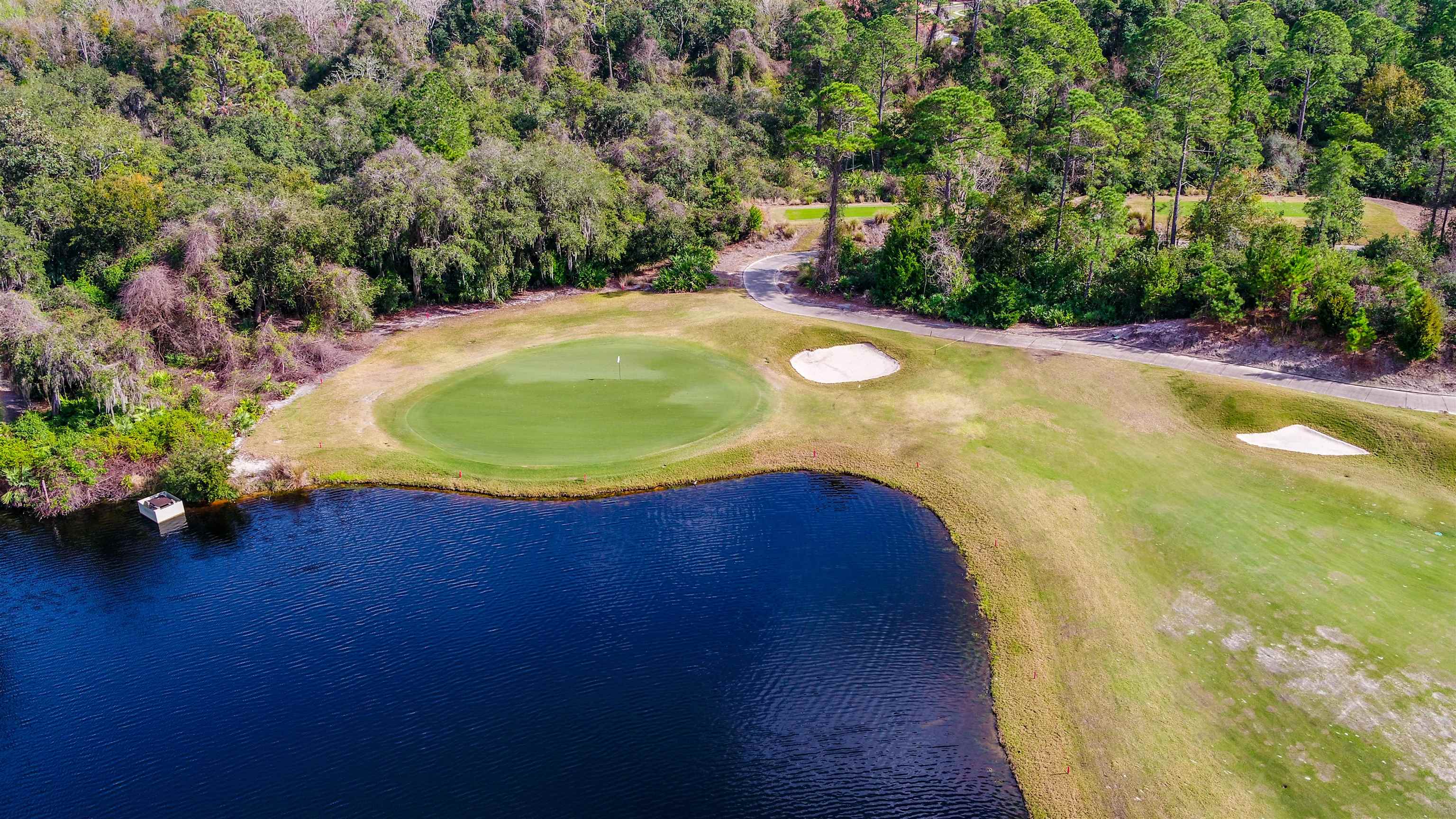 164 Front Door Lane St. Augustine, FL 32095 - Photo 34 of 42 a view of a swimming pool with an outdoor space