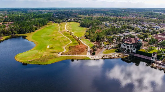 a view of a city with an ocean