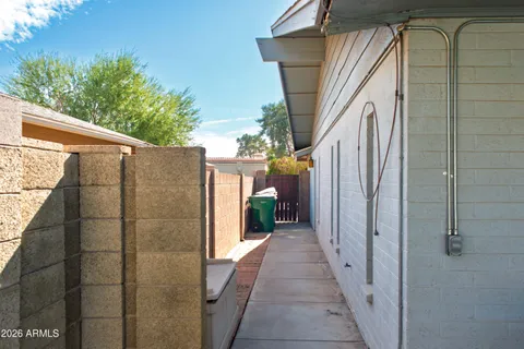 a view of an outdoor sitting area