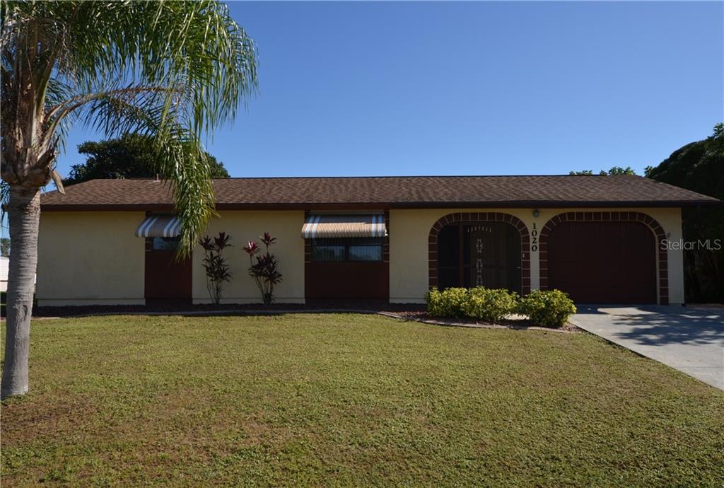 1020 Alton Road Port Charlotte, FL 33952 - Photo 1 of 1 GREAT VALUE! Charming 2/2/1 located in Port Charlotte with lots of privacy and potential!