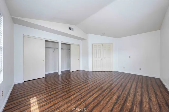 wooden floor in an empty room
