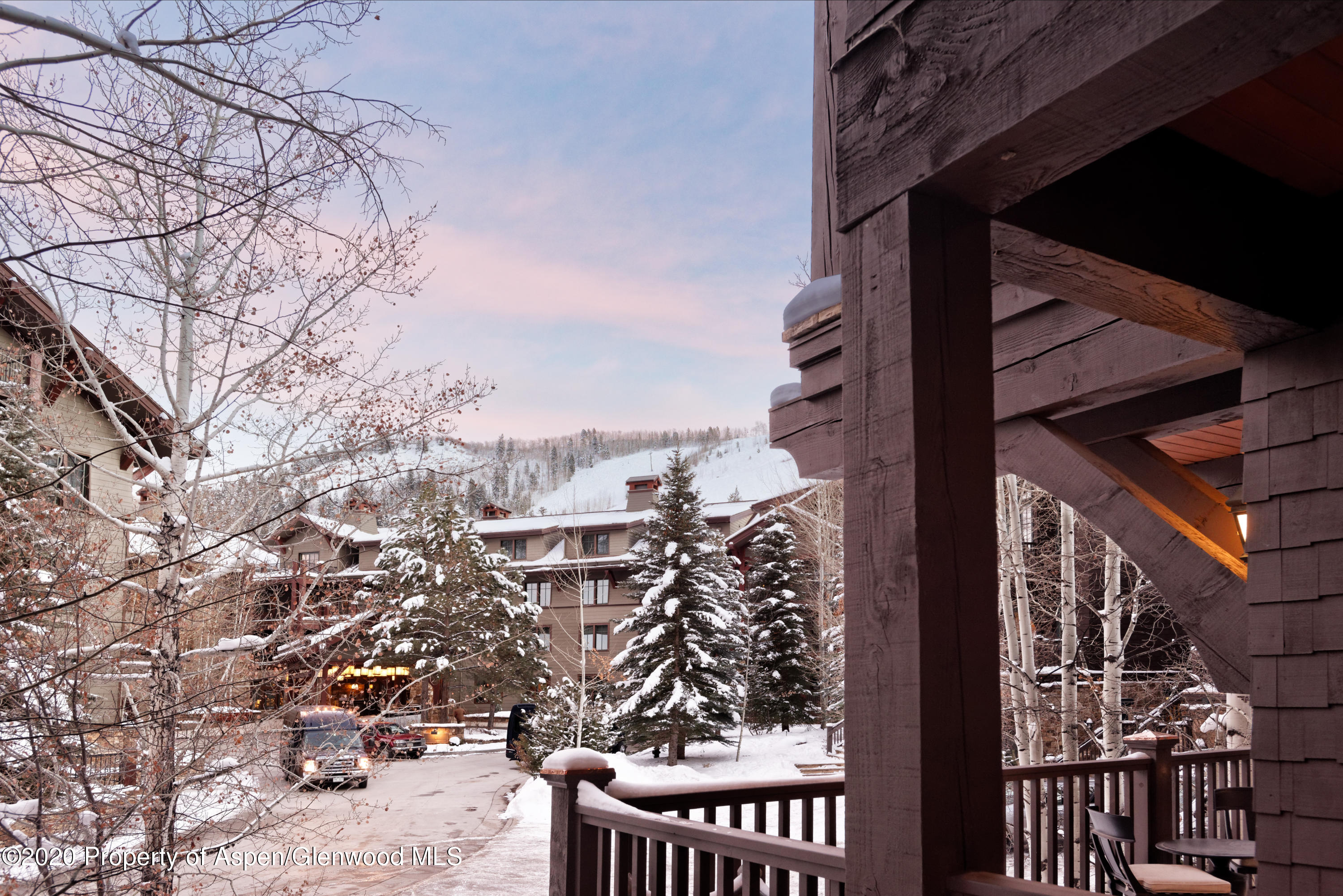 32 Prospector Road Aspen, CO 81611 - Photo 36 of 37 a view of city from balcony