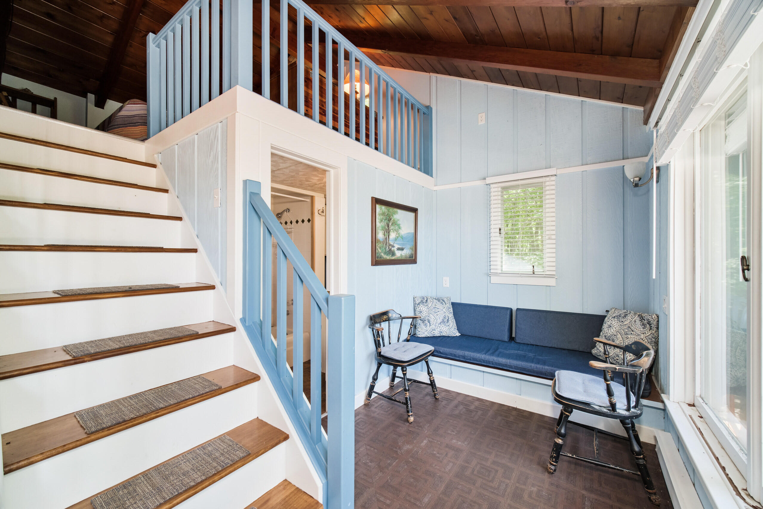 4670 Lakeshore Road Manistee, MI 49660 - Photo 30 of 66 Stairs to Loft