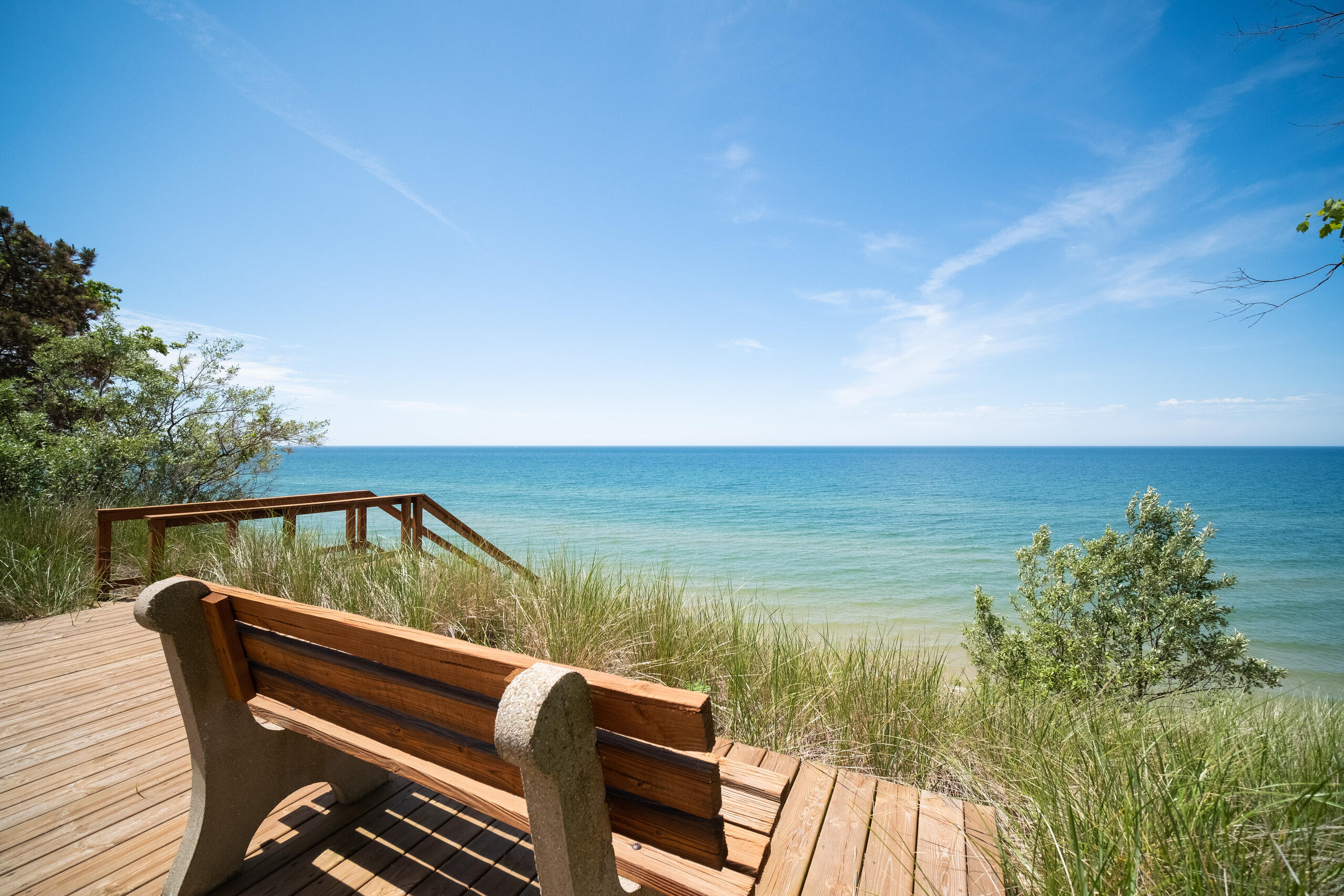 4670 Lakeshore Road Manistee, MI 49660 - Photo 4 of 66 Deck at Bluff
