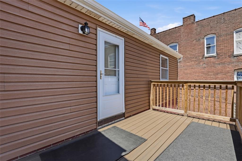 Back Balcony Entrance