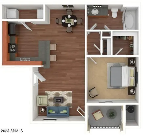 $1,593 | 7850 West McDowell Road, Unit 2, Phoenix, AZ 85035
