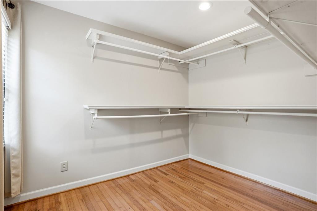 210 Woodrill Way Atlanta, GA 30350 - Photo 28 of 34 a view of an empty walk in closet