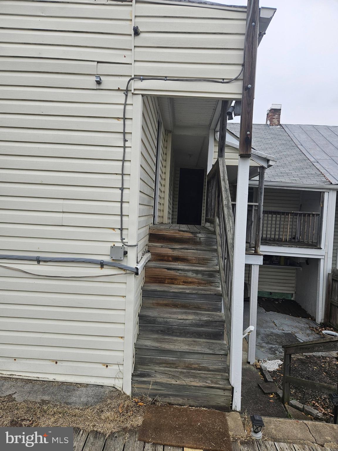 10 East Frederick Street, Unit 10B Walkersville, MD 21793 - Photo 17 of 18 Stairs to 2nd floor apartment