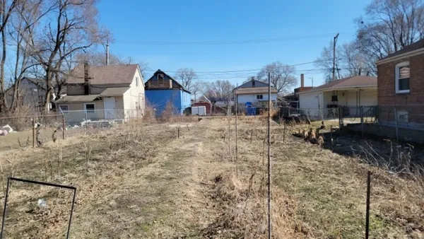 a view of a house with a patio