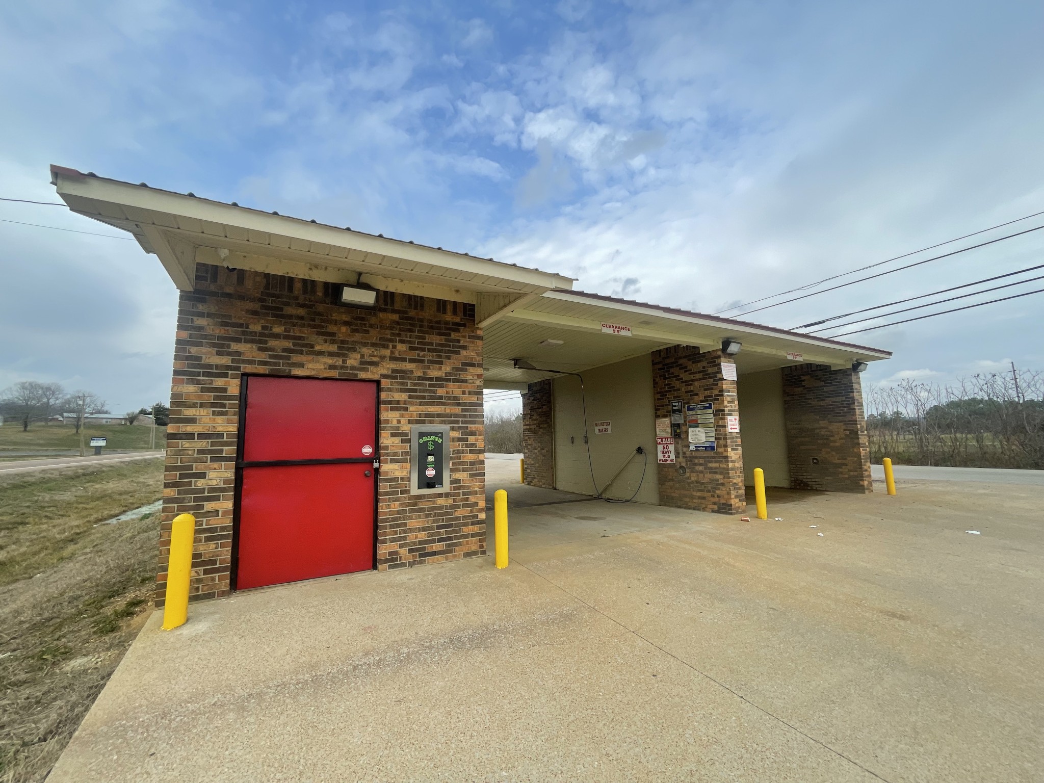 7549 Elkton Pike Prospect, TN 38477 - Photo 11 of 24 a view of a red door and chair