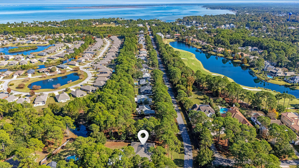 442 Shipwreck Road Santa Rosa Beach, FL 32459 - Photo 101 of 103 an aerial view of residential houses with outdoor space