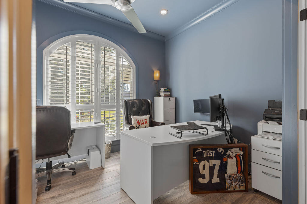 442 Shipwreck Road Santa Rosa Beach, FL 32459 - Photo 47 of 103 a view of a workspace with furniture and a window