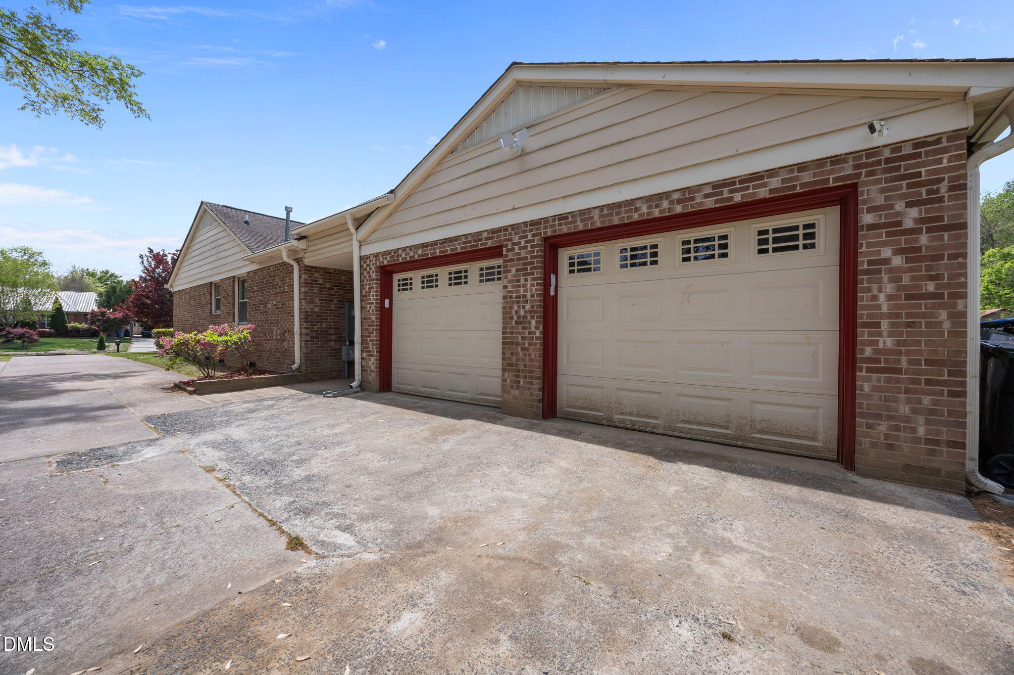 309 Rippling Stream Road Durham, NC 27704 - Photo 44 of 45 a front view of a house with a garage