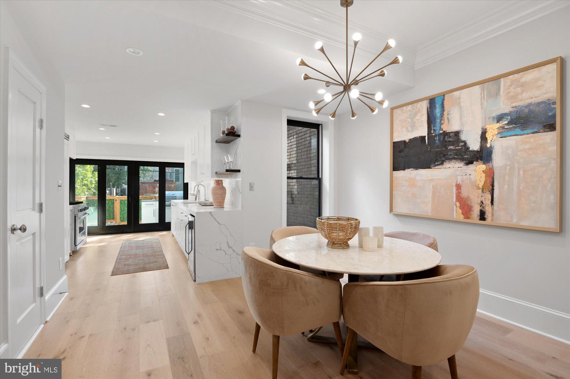 1831 12th Street Northwest Washington, DC 20009 - Photo 11 of 47 a dining room with furniture and window
